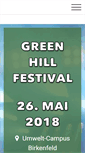 Mobile Screenshot of green-hill-festival.de